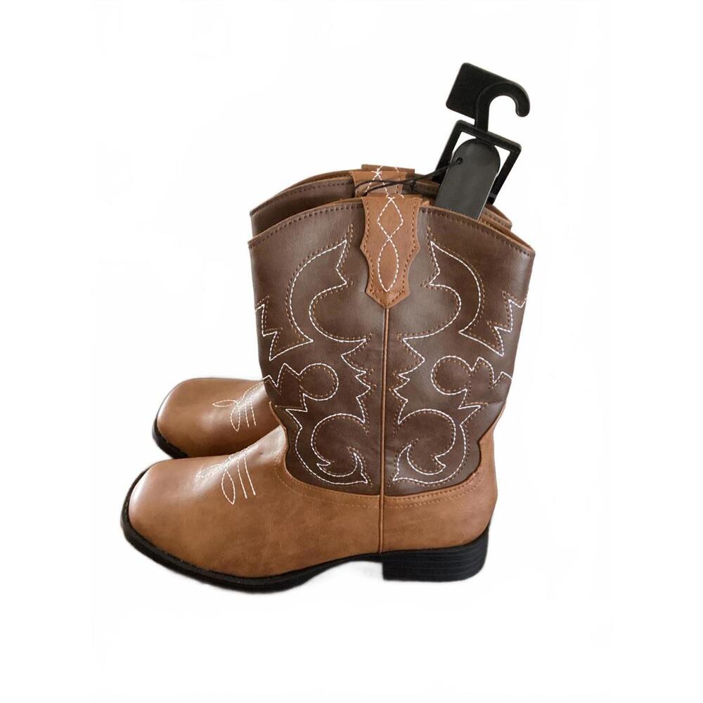 Wonder Nation Boys Western Cowboy Boots Size 4